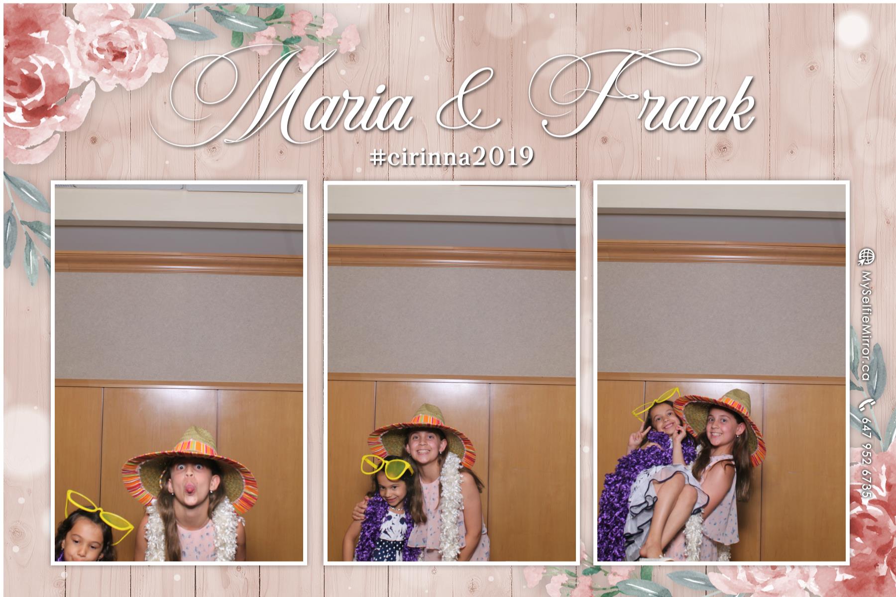 Wedding of Frank and Maria  | View more photos from the event at gallery.myselfiemirror.ca/u/romanmyselfiemirrorca/Wedding-of-Frank-and-Maria